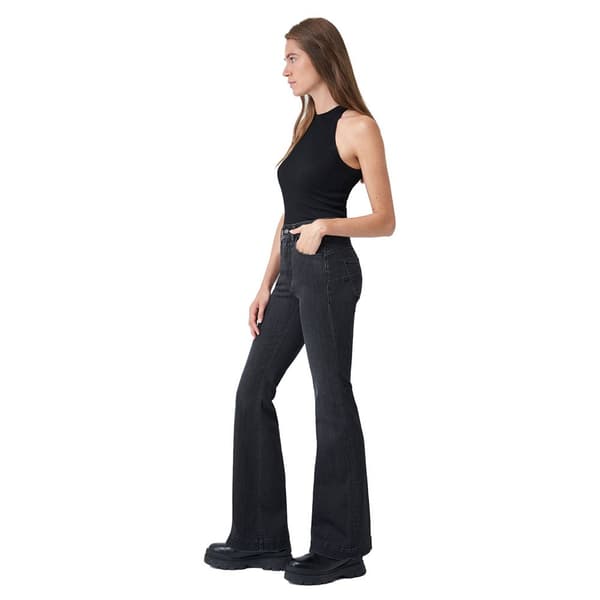 Salsa Jeans 126115 Push In Secret Glamour Flare Jeans Svart 32 / 32 Kvinna