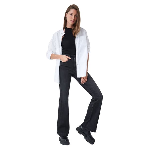 Salsa Jeans 126115 Push In Secret Glamour Flare Jeans Svart 32 / 32 Kvinna