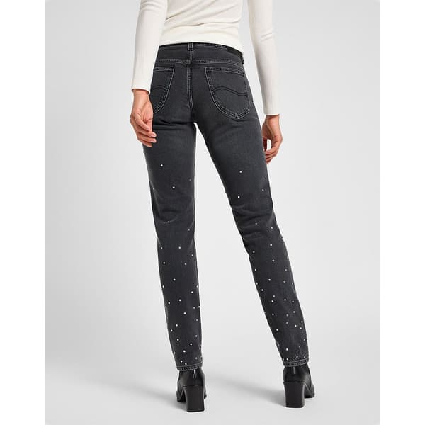 Lee Rider Jeans Grå 27 / 33 Kvinna