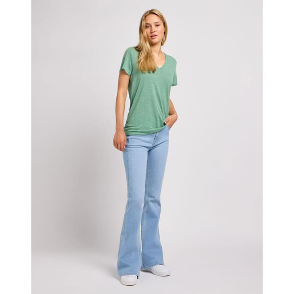 Lee Breese Flare Fit Jeans Blå 25 / 31 Kvinde