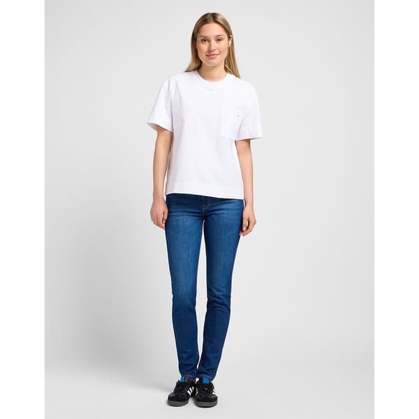 Lee Scarlett Skinny Fit Højtaljede Jeans Blå 31 / 31 Kvinde