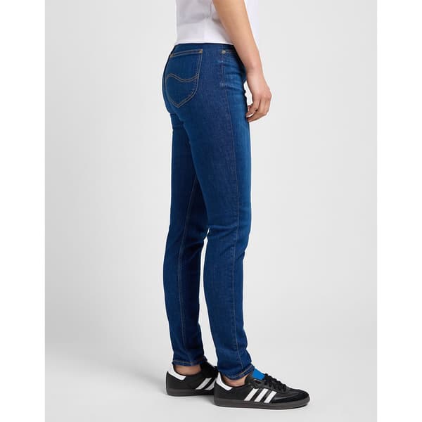 Lee Scarlett Skinny Fit Højtaljede Jeans Blå 31 / 31 Kvinde