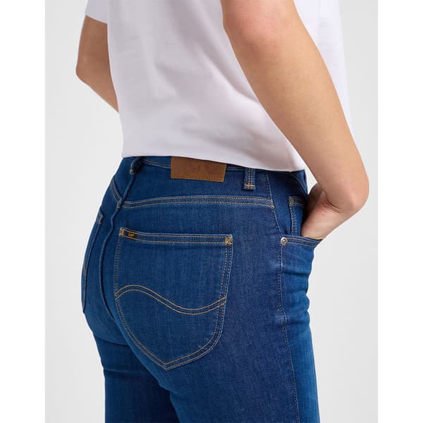 Lee Scarlett Skinny Fit Højtaljede Jeans Blå 31 / 31 Kvinde