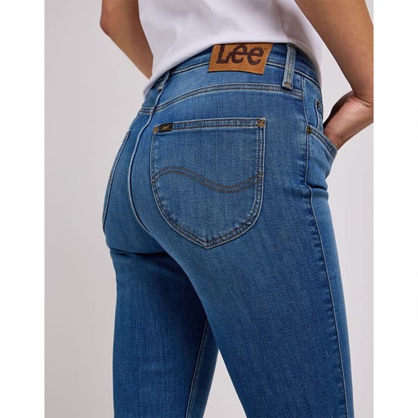 Lee Elly Slim Fit Jeans Blå 25 / 31 Kvinde