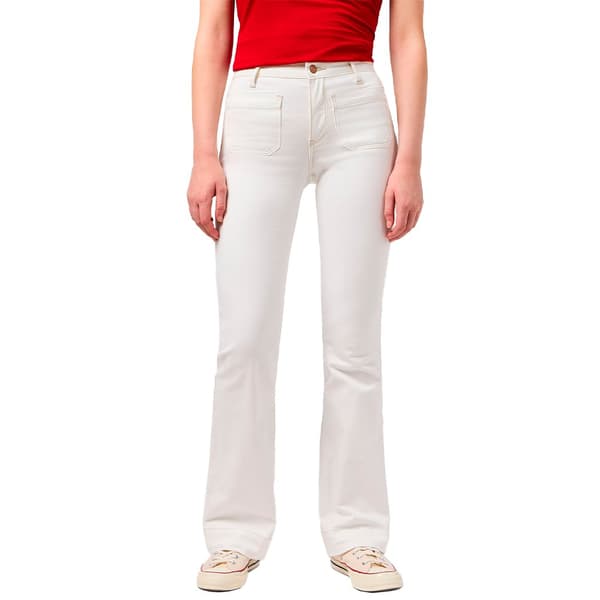 Wrangler 112351029 Flare Jeans Beige 27 / 32 Kvinna