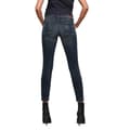 Pikkukuva 2 / 5: G-star 3301 Mid Waist Skinny Ripped Ankle Farkut Sininen 25 / 34 Nainen