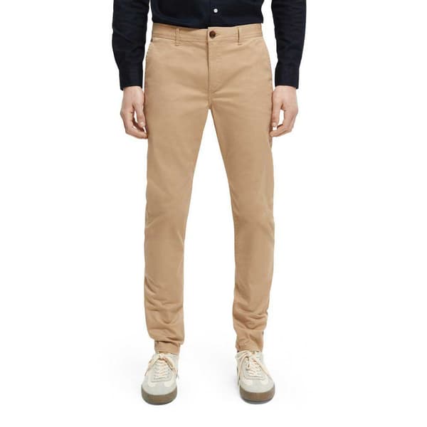 Scotch & Soda Essentials Mott Super Slim Fit Chinobukser Beige 36 / 32 Mand