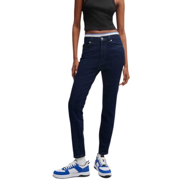 Hugo Malu 10259234 03 Blue Jeans Blå 28 / 34 Kvinde