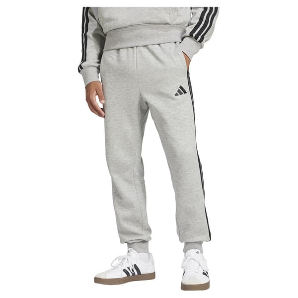 Adidas Essentials 3 Stripes Fleece Joggers Grå L / Regular Man