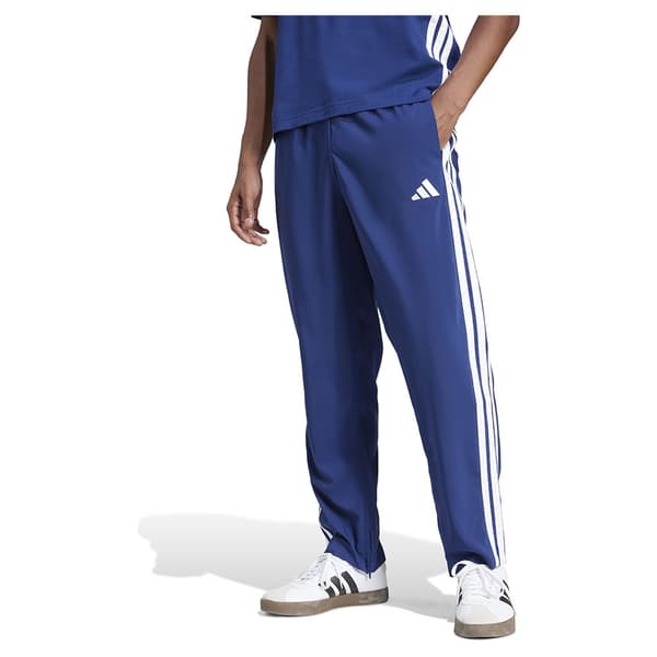 Adidas Essentials 3 Stripes Stanford Open Hem Joggers Blå L / Regular Mand