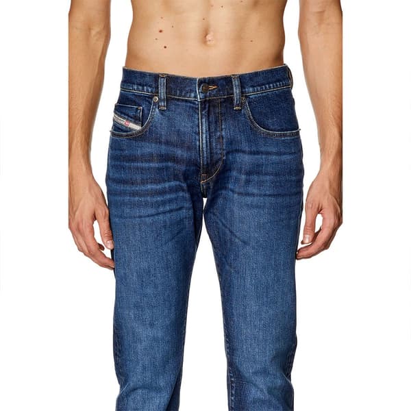 Diesel A03562-0pfaz 2019 Strukt Jeans Blå 34 / 30 Man