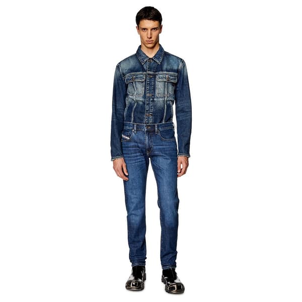 Diesel A03562-0pfaz 2019 Strukt Jeans Blå 34 / 30 Man