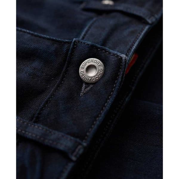 Superdry Vintage Mid Rise Skinny Jeans Svart 32 / 30 Kvinna