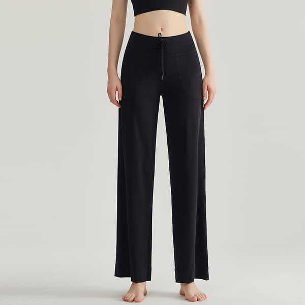 INF Yogabyxor med hög midja och vida ben för kvinnor