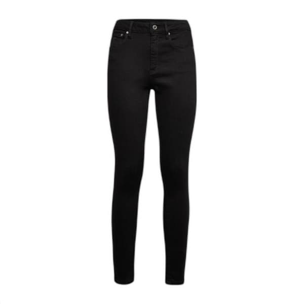 Höga skinny jeans - G-Star - 3301 High - Färg pitch black - Dam - Bekväm