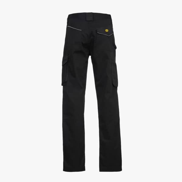 Arbetsbyxor - DIADORA SPA - ROCK PERFORMANCE - Svart - Knäskydd - Reflexdetaljer