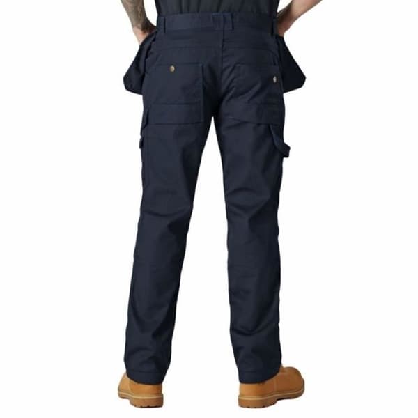 Arbetsbyxor - DICKIES - REDHAWK PRO - Grå - Flera fickor - Förstärkt