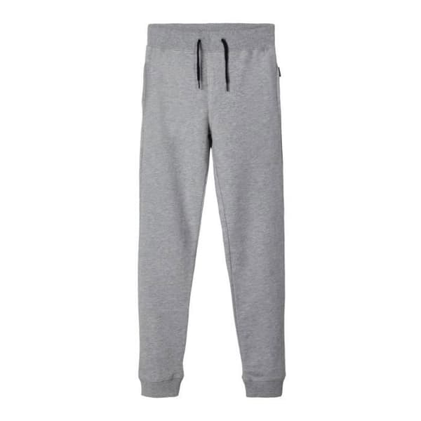 Joggingbyxa - Name it - Grå melerad - Justerbar storlek - Sids pockets - Dragsko