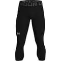 Miniatyrbild 4 av 4: Under Armour HG Armour 3/4 Compression Leggings för män - Svart/Vit
