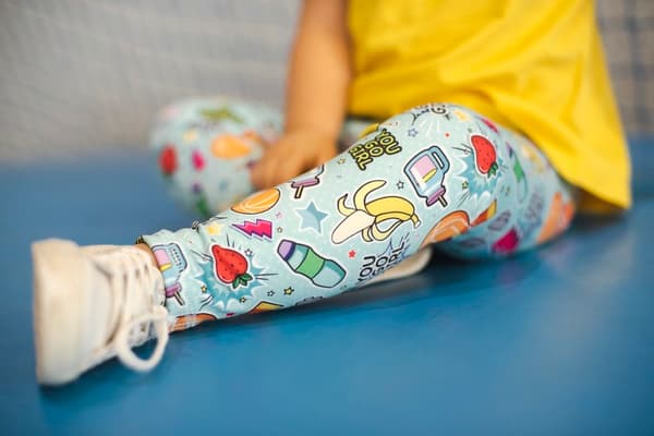 Pitkät lasten leggingsit - You Go Girl 110-116 cm