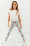 Miniatyrbild 3 av 11: Långa barnleggings - You Go Girl 128-134 cm