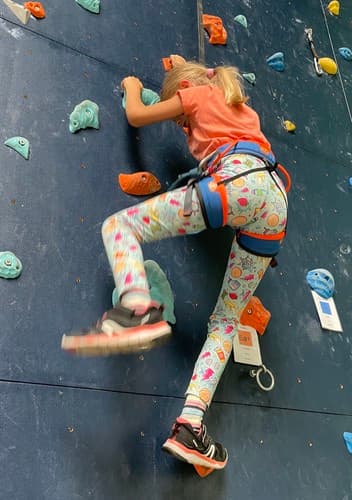 Långa barnleggings - You Go Girl 128-134 cm