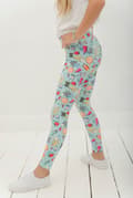 Miniatyrbild 1 av 11: Långa barnleggings - You Go Girl 128-134 cm