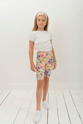Lyhyet lasten leggingsit - Perhoset 128-134 cm
