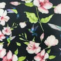 Miniatyrbillede 7 af 9: Børns korte leggings - kolibrier og blomster 86-92 cm