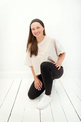 Korkeavyötäröiset pitkät leggingsit - mustat L pitkät