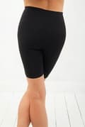 Miniatyrbillede 1 af 8: Korte leggings med høj talje - Sort XL