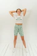 Pikkukuva 2 / 7: Korkeavyötäröiset lyhyet leggingsit - Green-Mint XS