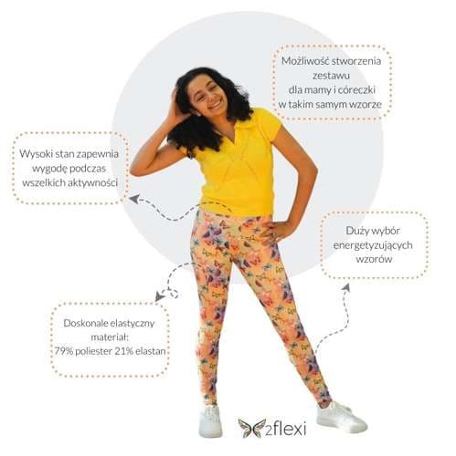 Korte leggings med høj talje - You Go Girl M