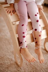 Lasten pitkät leggingsit - Cinnamon Muffin 92-98 cm