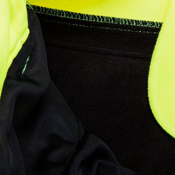 Softshell-advarsels-arbejdsbukser, gule, str. M