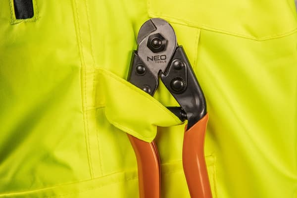 Advarselsisolerede arbejdsbukser, gule, str. XXL
