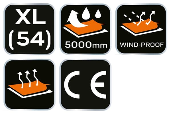 Softshell arbejdsbukser, str. XL