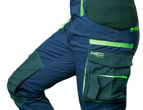 PREMIUM arbejdsbukser, 62% bomuld, 35% polyester, 3% elastan, størrelse XXXL