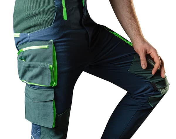 PREMIUM arbejdsbukser, 62% bomuld, 35% polyester, 3% elastan, størrelse XXXL