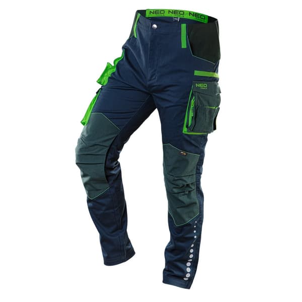 PREMIUM arbejdsbukser, 62% bomuld, 35% polyester, 3% elastan, størrelse XXXL