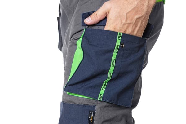PREMIUM arbejdsbukser, 100% bomuld, ripstop, str. XXXL