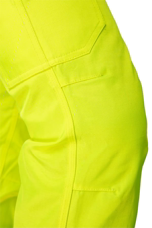 Hi-Vis bukser 40% polyester, 60% bomuld, 260 gsm, str. L