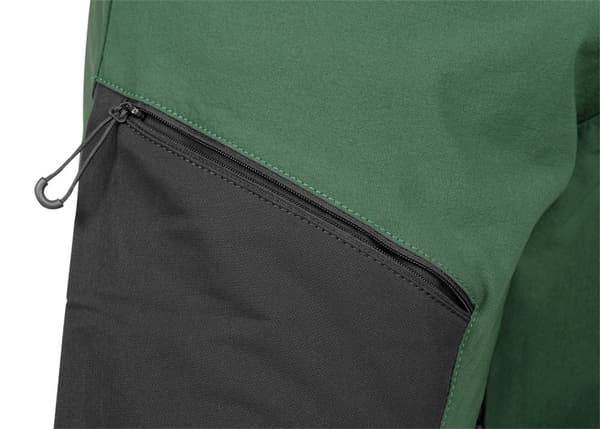 OUTDOOR työhousut, 4 suuntaan stretch, vihreä-harmaa, koko XXXL