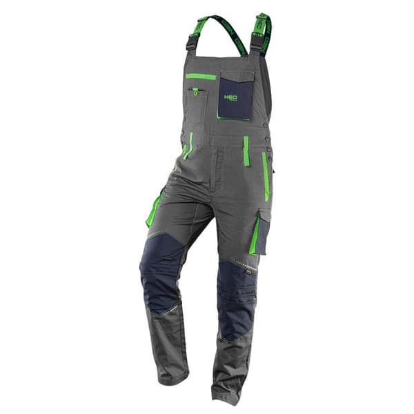 PREMIUM arbejdsbukser, 100% bomuld, ripstop, str. M