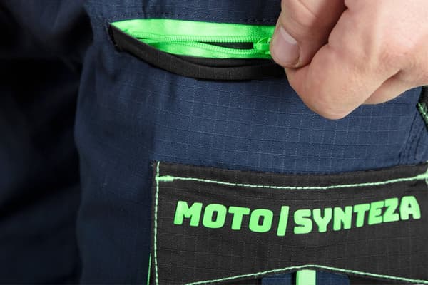 Motosynthesis arbetsbyxor, 100% ripstop bomull, storlek XS