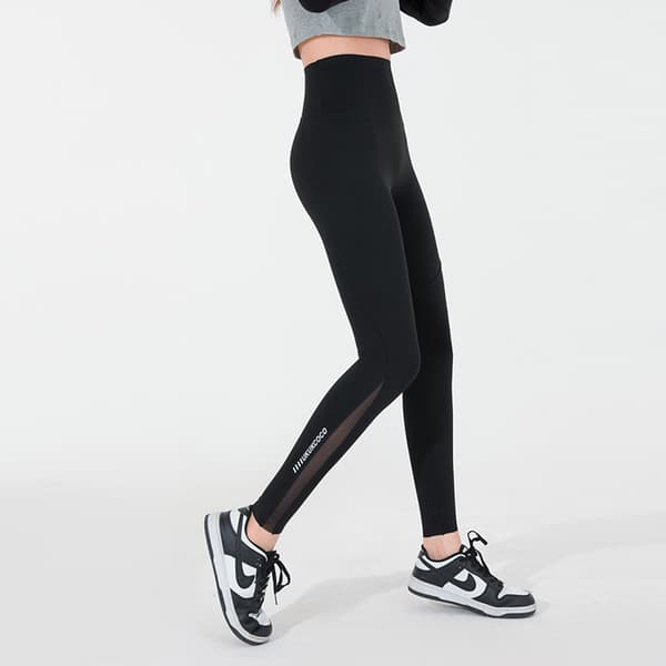 INF Yogaleggings med hög midja och fickor för kvinnor