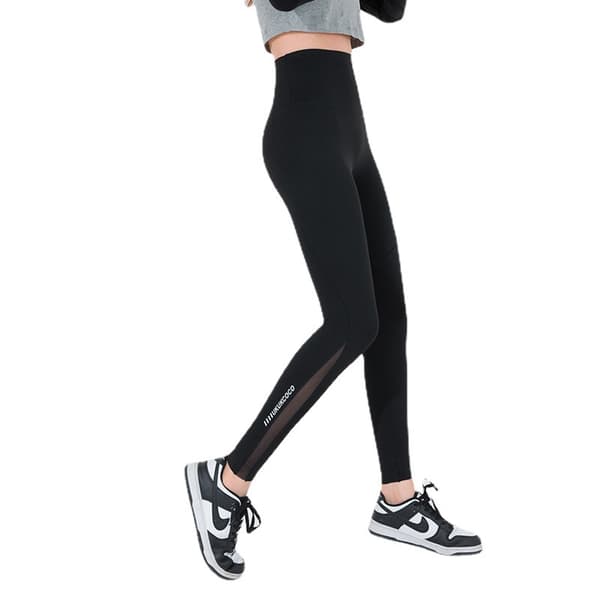 INF Yogaleggings med hög midja och fickor för kvinnor