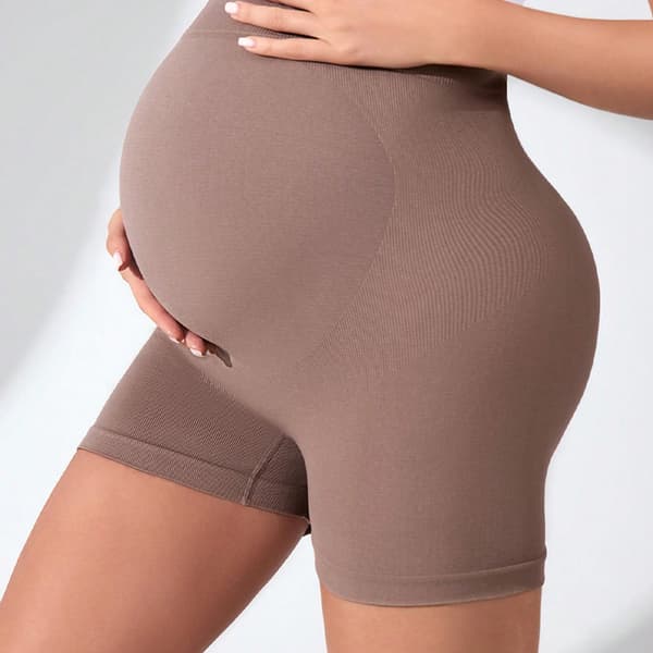 INF Graviditets Capri Leggings, 2-pak Over maven Trænings Yogabukser