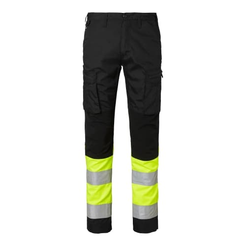 220 Service Trousers Black/fluorescent yellow Unisex