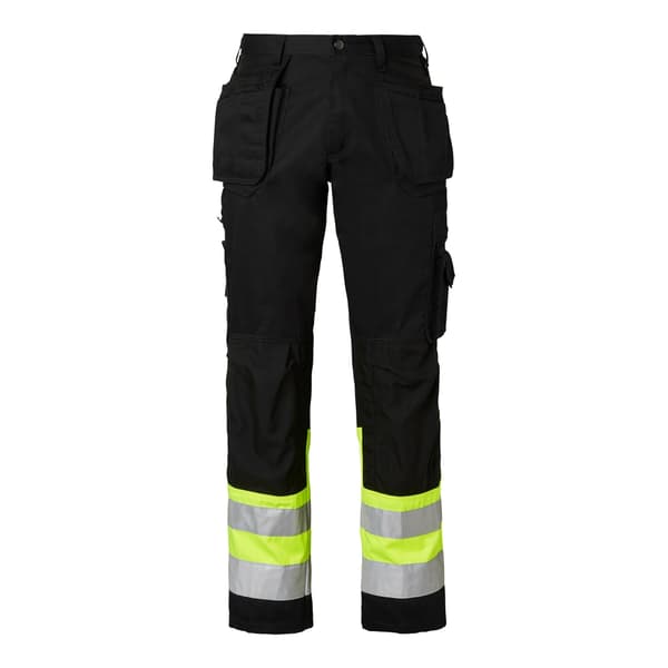 2171 Craftsmen Trousers Black/fluorescent yellow Unisex